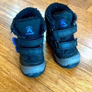 Kamik Waterproof Winter Boots - toddler size 3-4